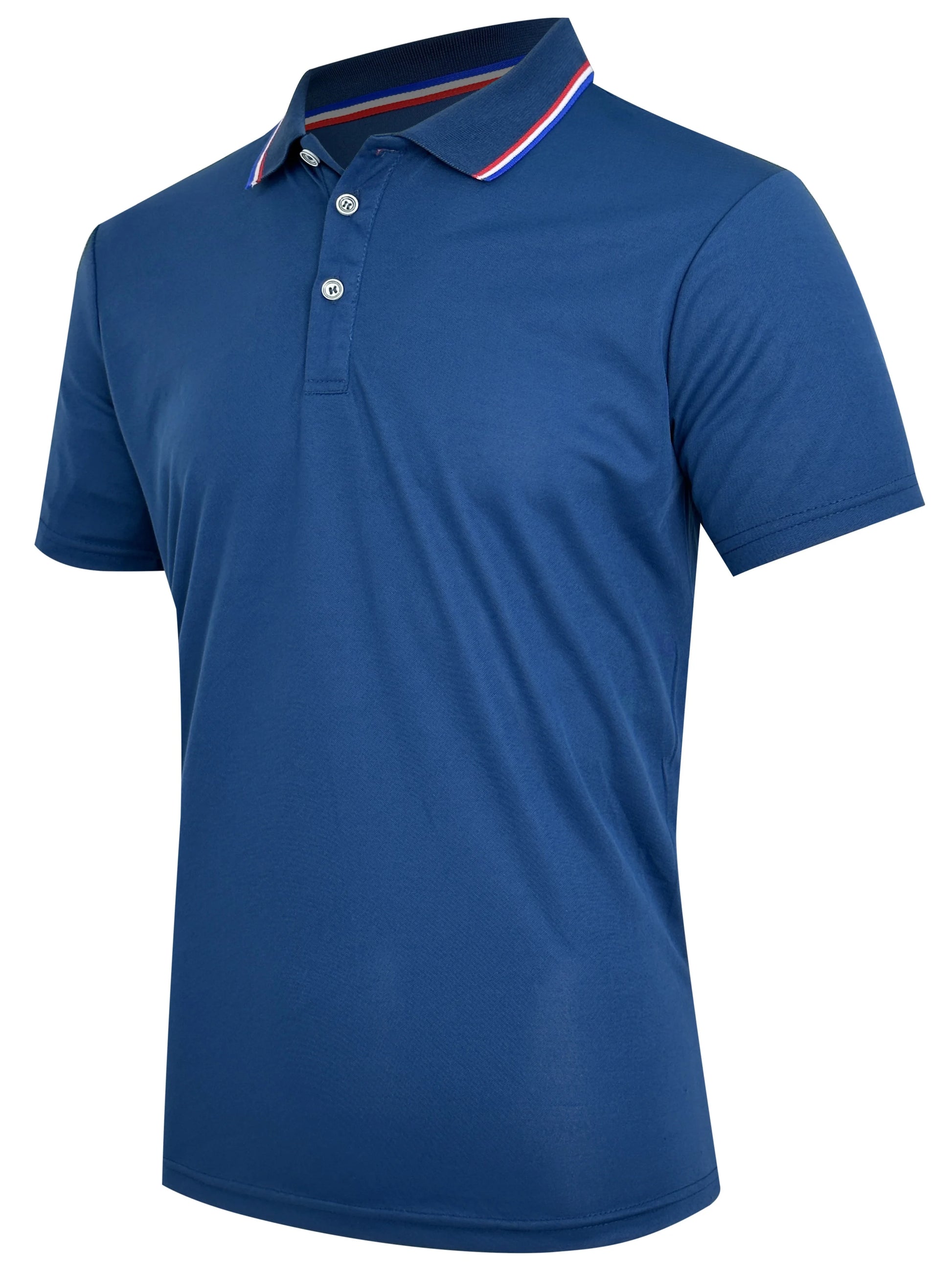 "Men’s Summer Polo Tee 2025 – Lightweight, Breathable, Solid Colors, Everyday Comfort"